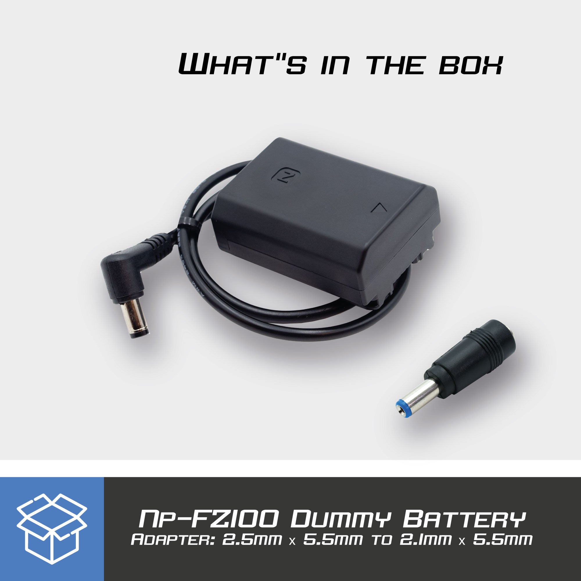 Sony FZ-100 Dummy Battery DC 8.4V
